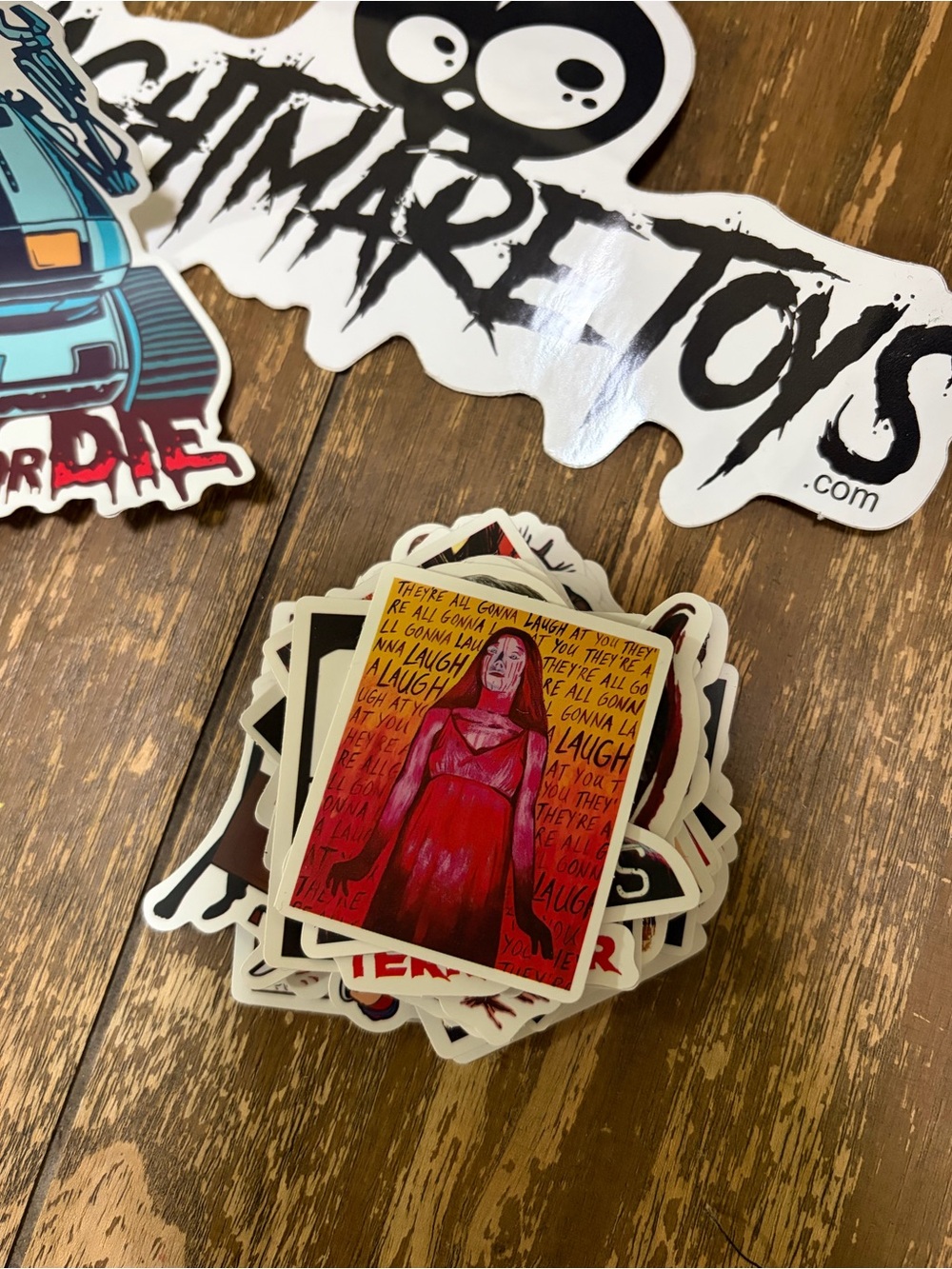 Horror Art Stickers